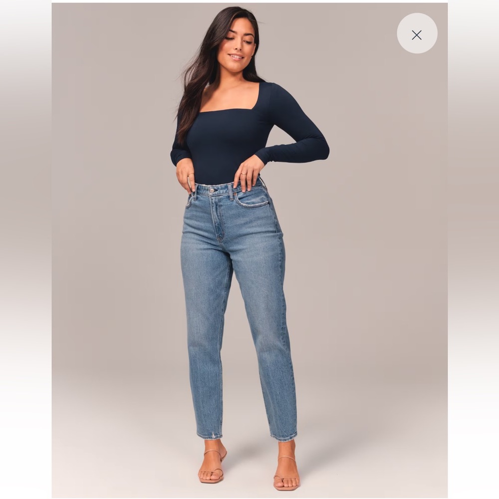 Curve Love High Rise Mom Jean